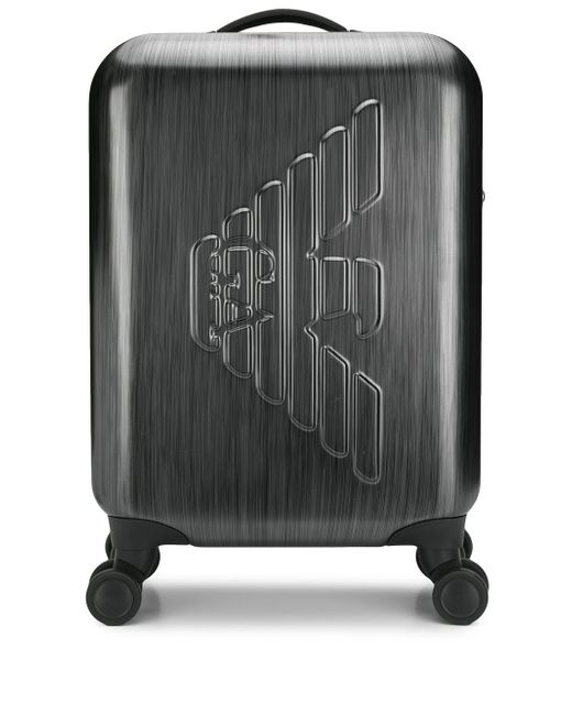 Emporio Armani logo detail suitcase
