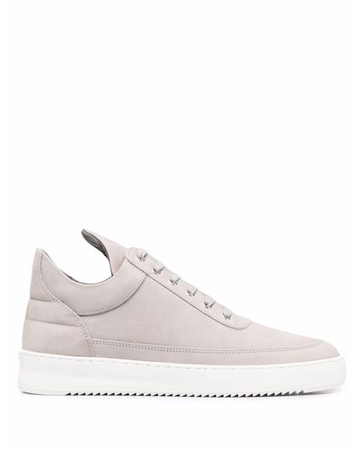 Filling Pieces leather high-top sneakers