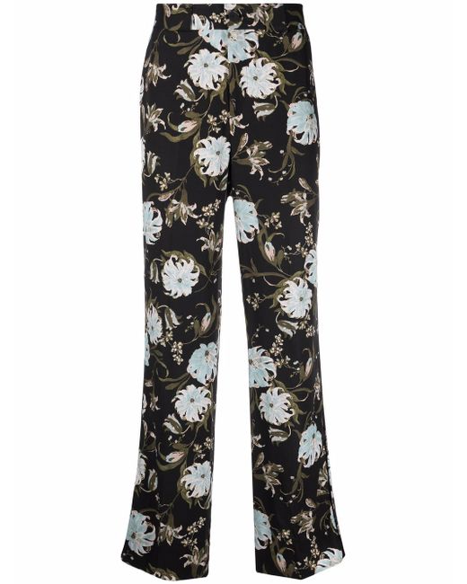 Erdem Lionel pyjama floral-print trousers