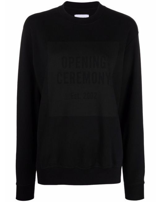Opening Ceremony box-logo crew-neck sweatshirt