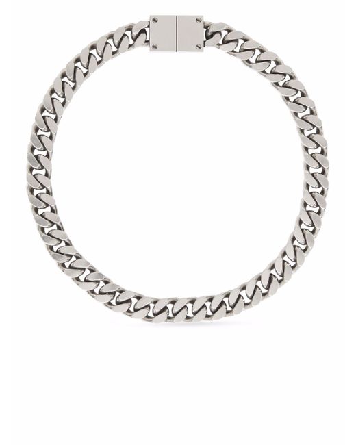 Burberry curb chain necklace