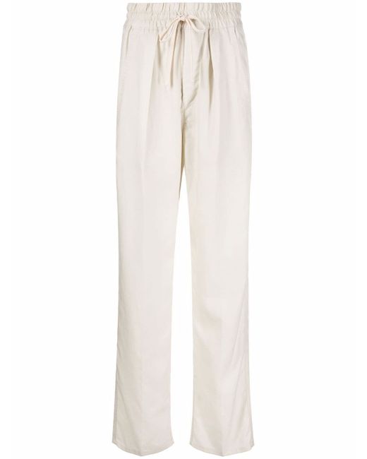 Isabel Marant Etoile drawstring-waist cotton track pants