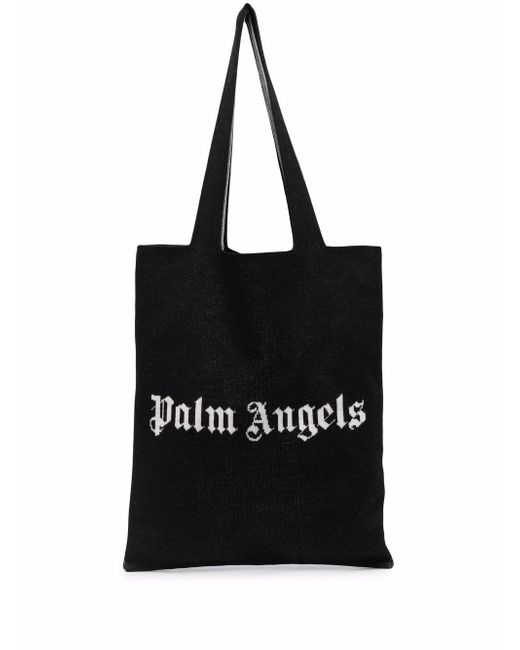 Palm Angels logo-print tote
