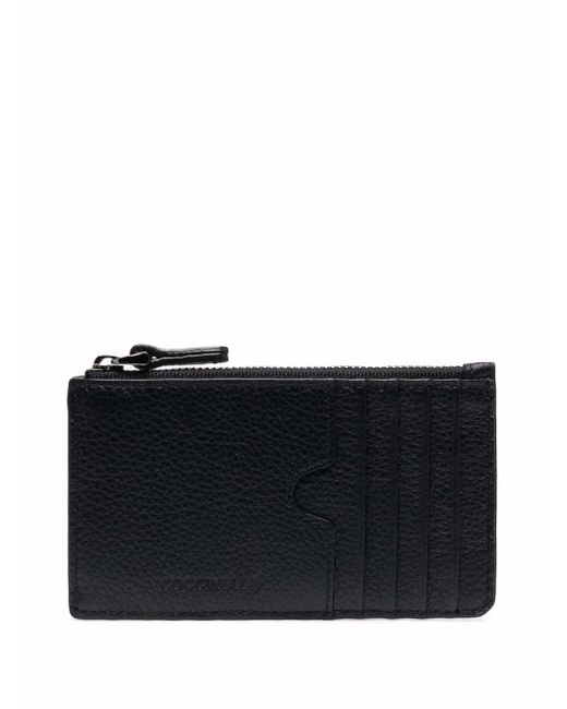 Coccinelle grainy leather card holder