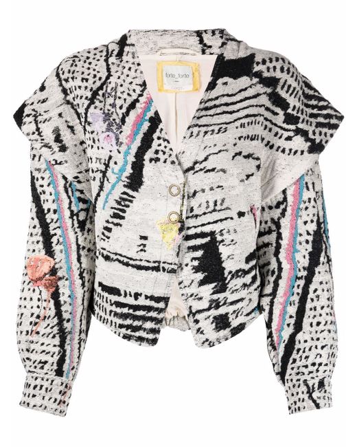 Forte-Forte graphic-print jacket