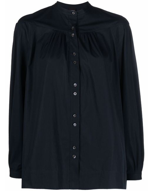 Aspesi Mandarin-collar cotton shirt