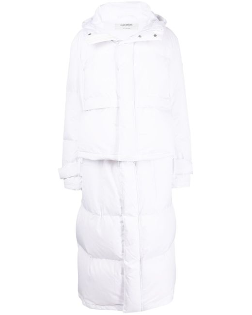 Kimhekim detachable oversized puffer coat