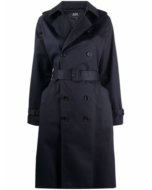 A.P.C. Greta cotton trench coat