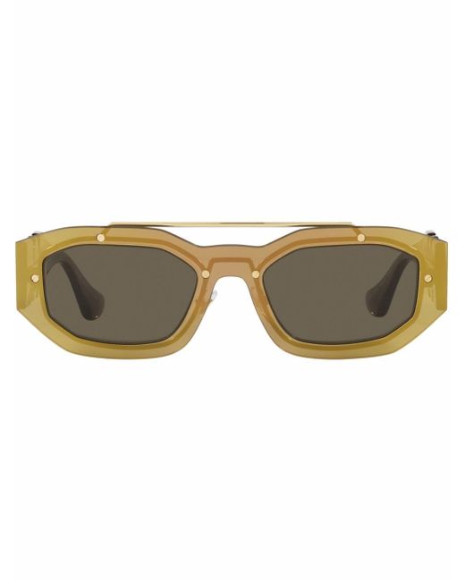 Versace rectangle-frame sunglasses
