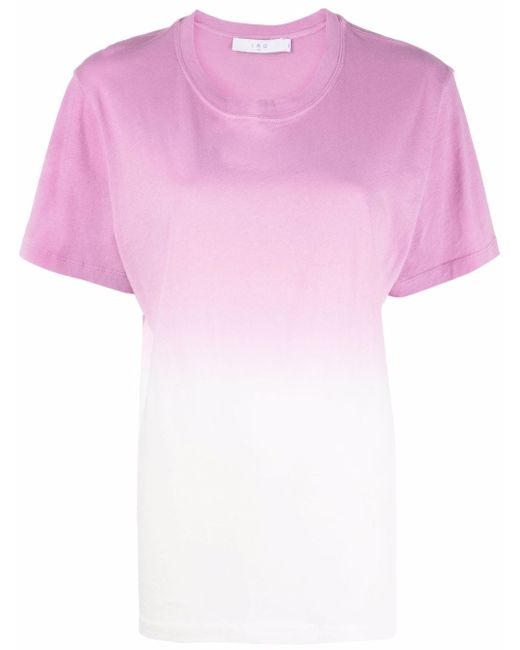 Iro gradient-effect fitted T-shirt