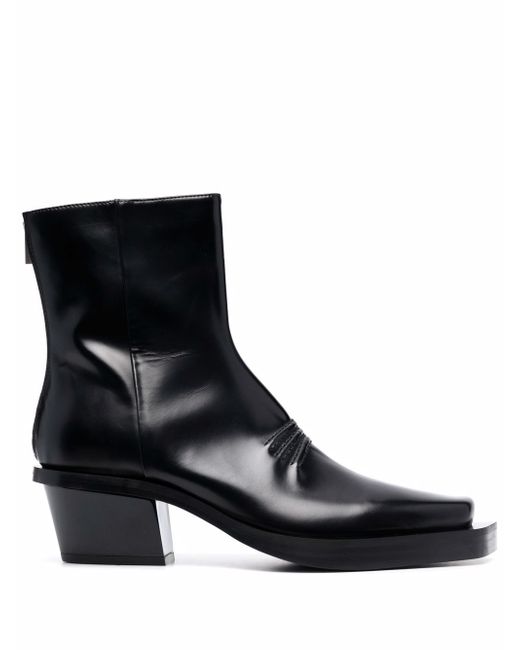 1017 Alyx 9Sm Leone leather ankle boots