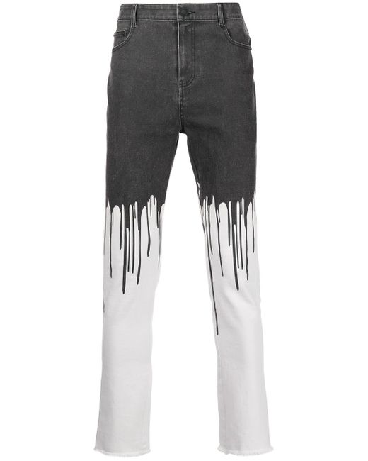Haculla Dripping mid-rise skinny jeans