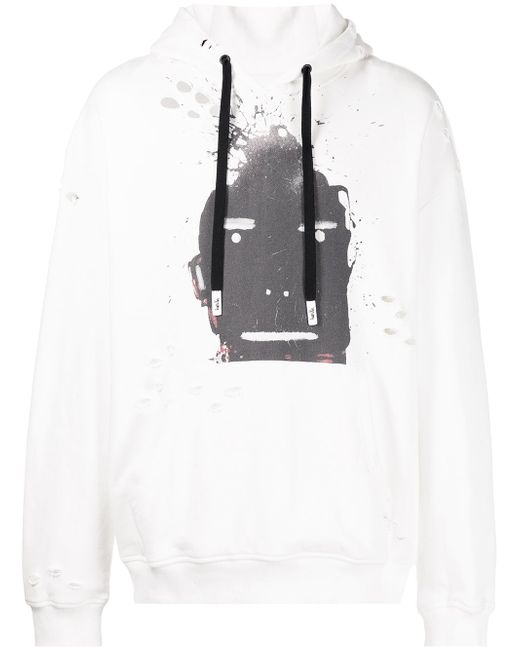 Haculla Blowing Up Growing cotton hoodie