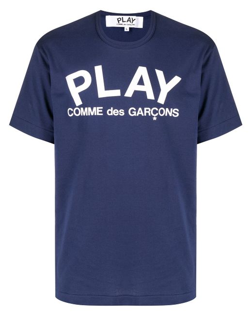 Comme Des Garçons Play logo-print short-sleeve T-shirt