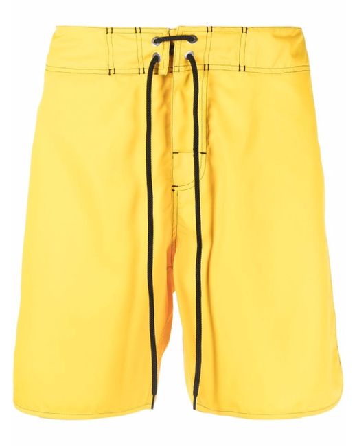 Jil Sander drawstring-waist patch-pocket swim shorts