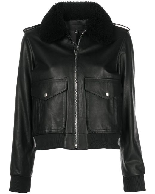 Nili Lotan Kenzie leather jacket