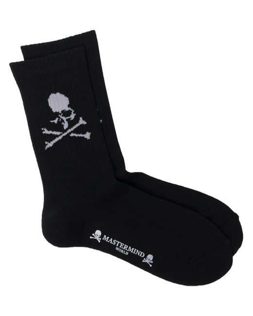 Mastermind Japan skull motif ankle socks
