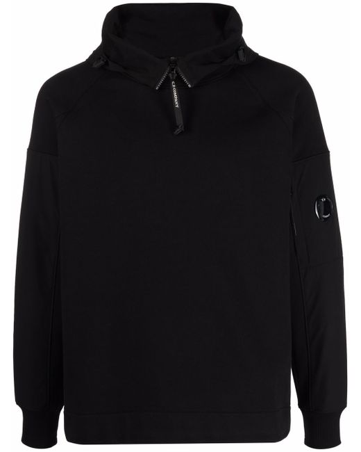 CP Company logo pullover hoodie
