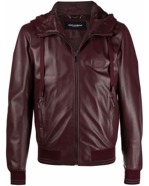 Dolce & Gabbana zip-fastening hooded jacket