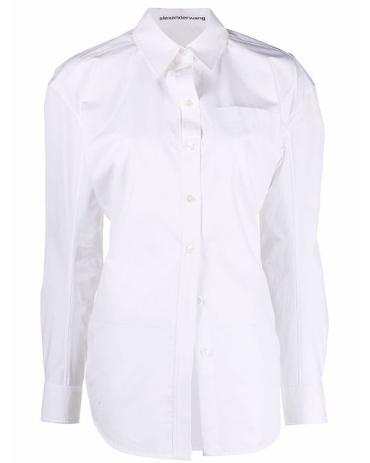 Alexander Wang long-sleeve cotton shirt