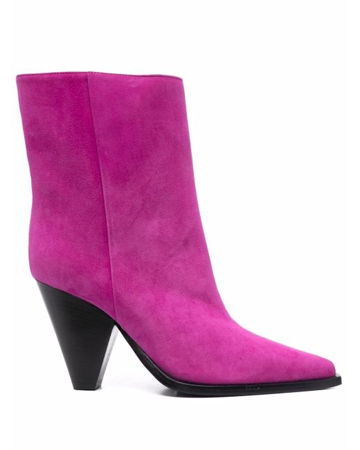 Scarosso Emily suede boots