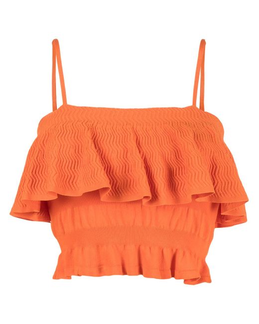 Solid & Striped The Kaia zig-zag bikini top