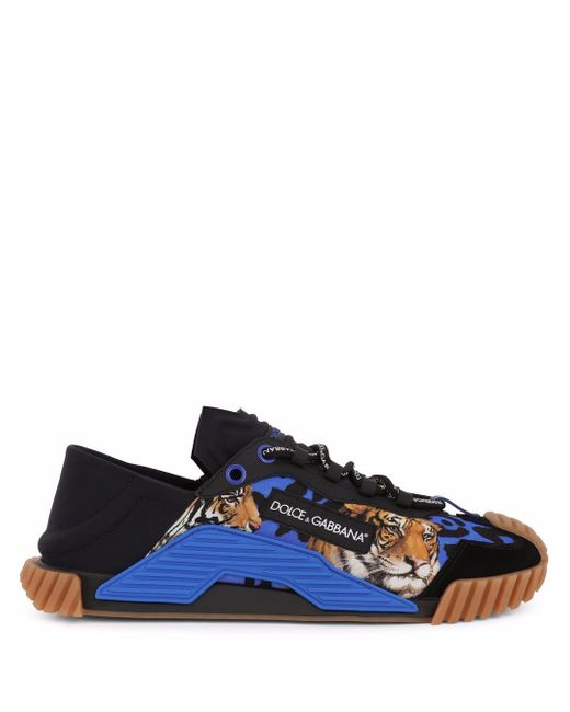 Dolce & Gabbana leopard-print NS1 sneakers