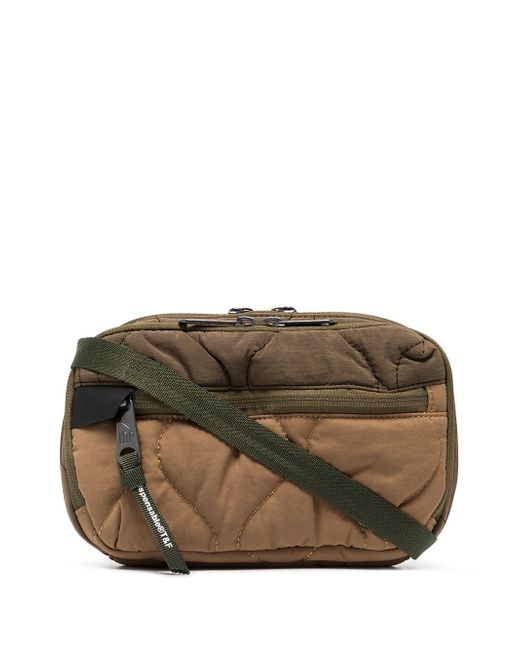 Indispensable Wizz multipouch quilted messenger bag