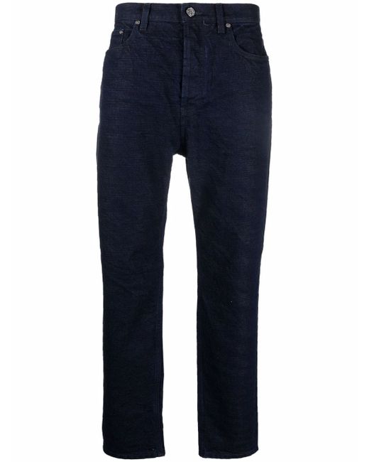 Missoni zigzag-stitch slim-fit jeans