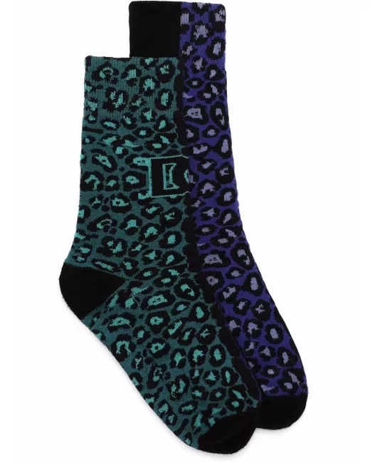 Dolce & Gabbana leopard-print sock set