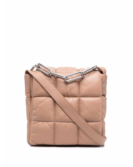Vic Matiē quilted-finish tote bag