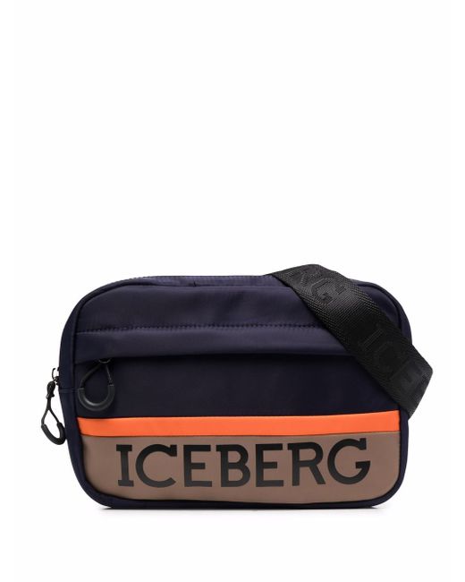 Iceberg logo-print belt bag