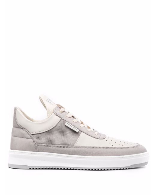 Filling Pieces panelled lace-up sneakers