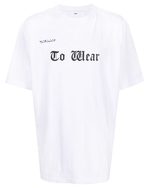 Toga slogan-print T-shirt