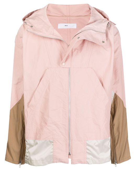 Toga hooded panelled lightweight jacket