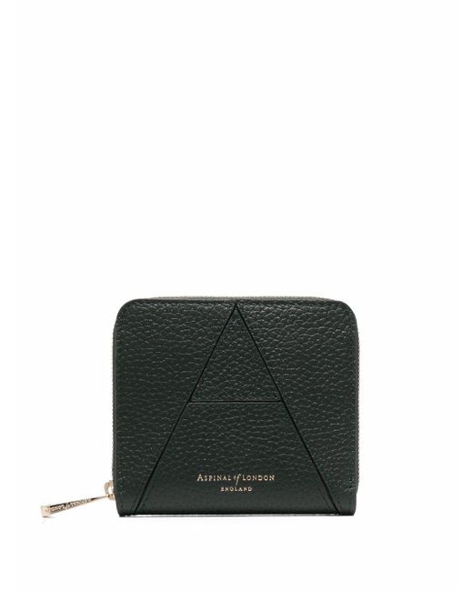 Aspinal of London pebble leather wallet