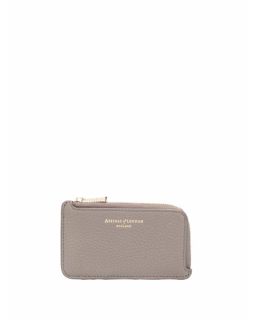 Aspinal of London small pebbled-effect wallet