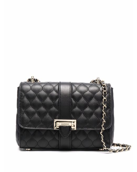 Aspinal of London Lottie quilted crossbody bag