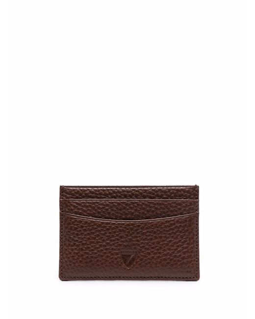 Aspinal of London grained leather cardholder