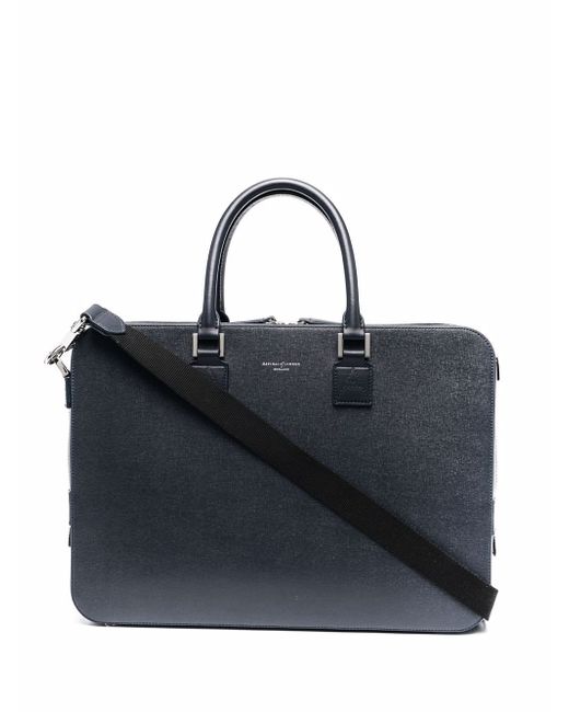 Aspinal of London small Mount Street briefcase