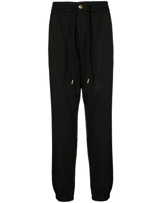 Versace Jeans Couture logo-patch drawstring track pants