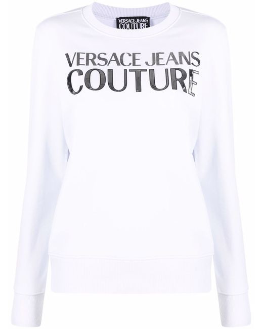 Versace Jeans Couture logo crew-neck sweatshirt