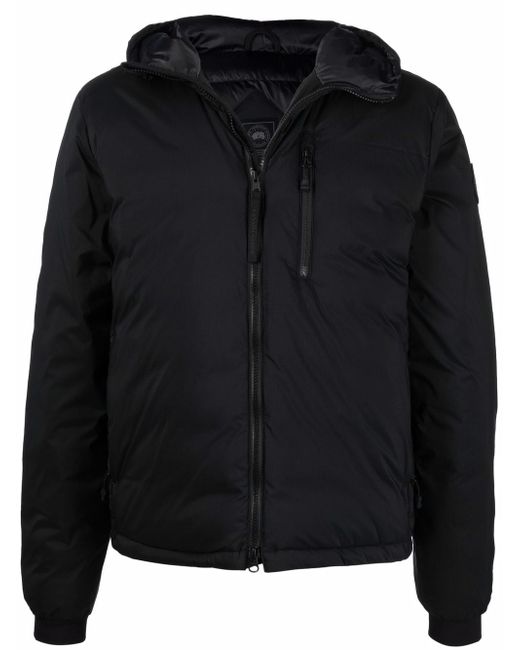 Canada Goose hooded feather-down padded jacket