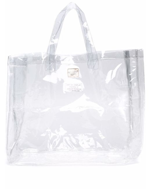 Gallery Dept. logo-patch tote bag