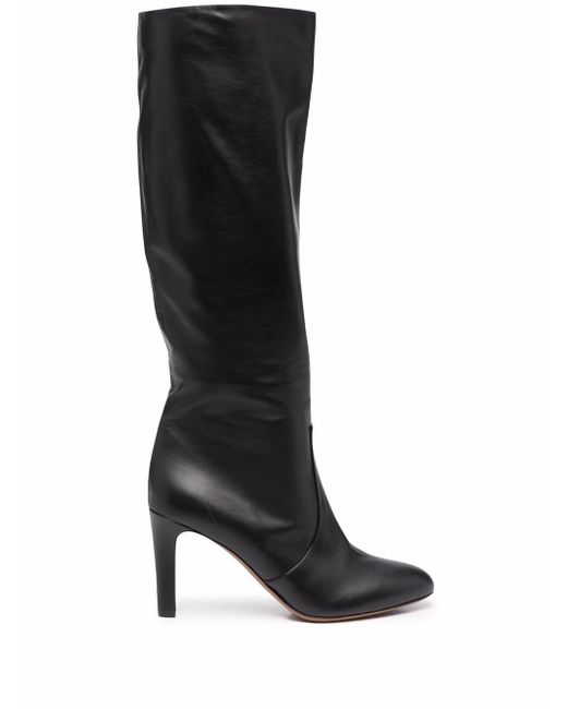 Bally knee-high leather boots