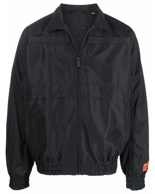 Heron Preston logo-patch bomber jacket