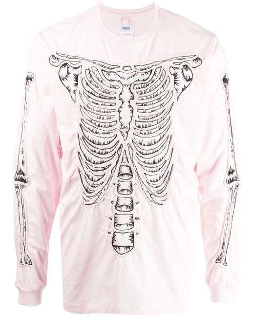 Doublet skeleton long-sleeve T-shirt
