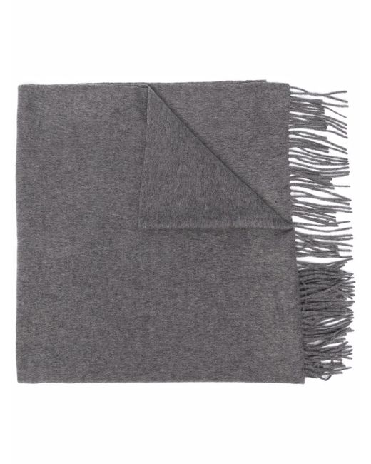 12 Storeez fringed-edge scarf