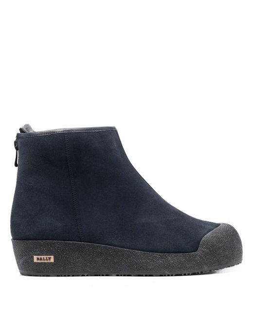 Bally shearling-lined suede boots