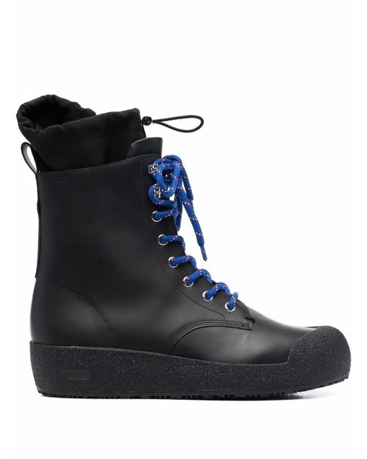 Bally chunky lace-up boots